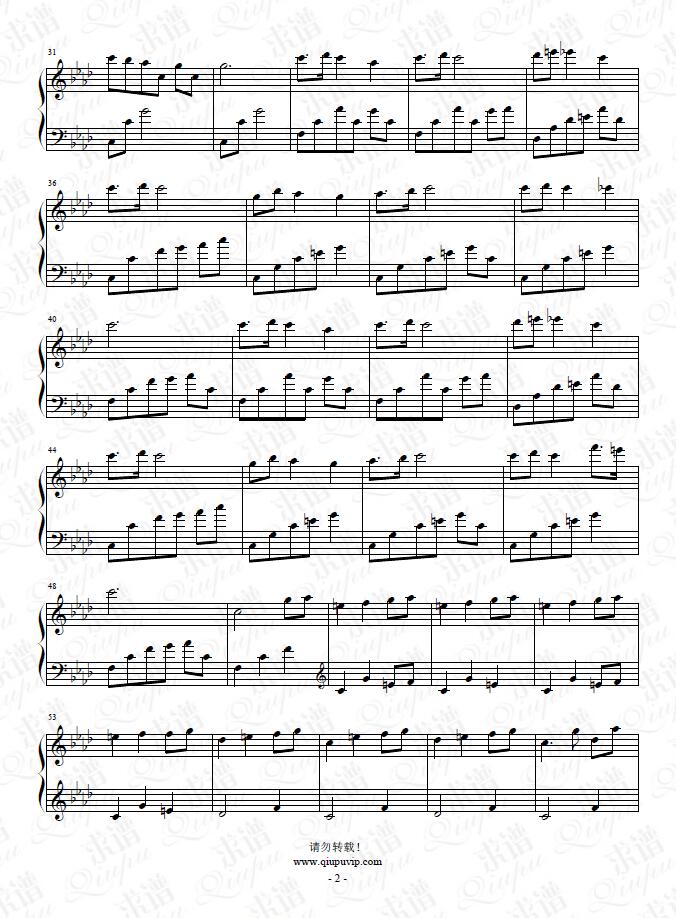 《Lullaby for Mergo》钢琴谱由求谱网制作，并提供《Lullaby for Mergo》钢琴曲在线试听，《Lullaby for Mergo》钢琴谱（五线谱）下载