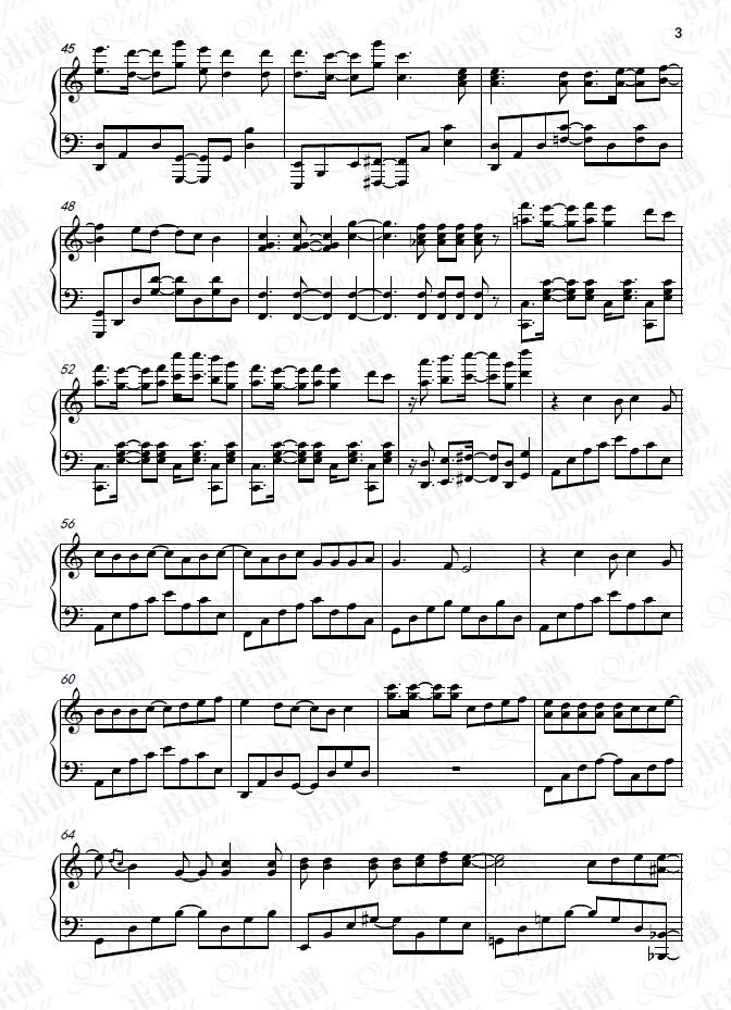 《PHOENIX》钢琴谱由求谱网制作，并提供《PHOENIX》钢琴曲在线试听，《PHOENIX》钢琴谱（五线谱）下载