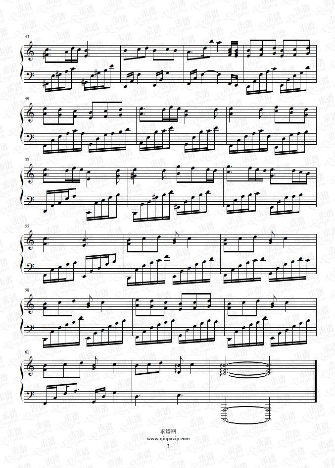 《山荷叶》钢琴谱由求谱网制作，并提供《山荷叶》钢琴曲在线试听，《山荷叶》钢琴谱（五线谱）下载
