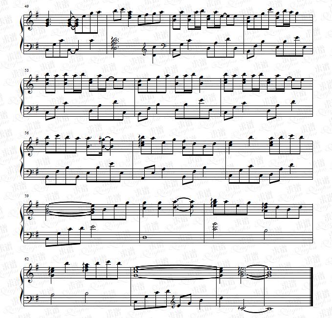 《夏果》钢琴谱由求谱网制作，并提供《夏果》钢琴曲在线试听，《夏果》钢琴谱（五线谱）下载