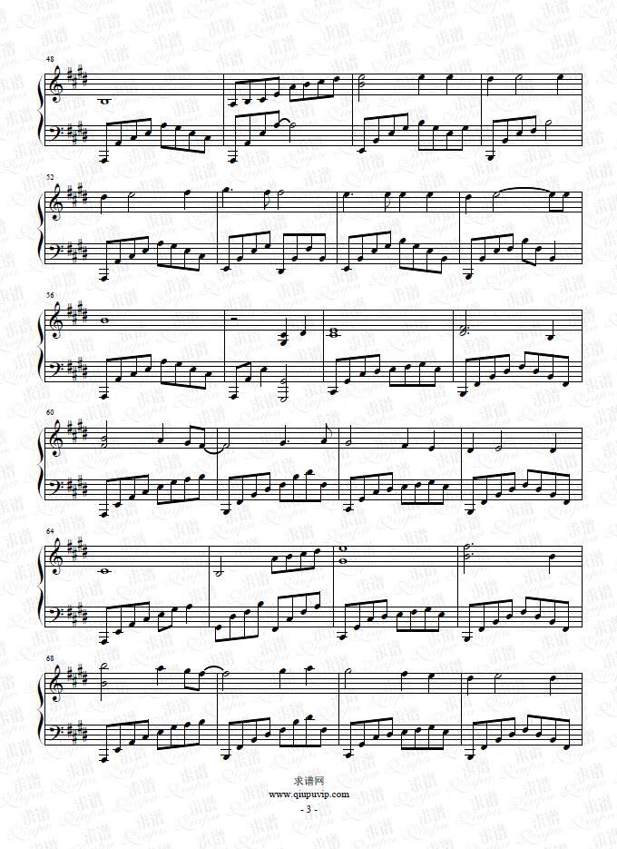 《我心永恒》钢琴谱由求谱网制作，并提供《我心永恒》钢琴曲在线试听，《我心永恒》钢琴谱（五线谱）下载