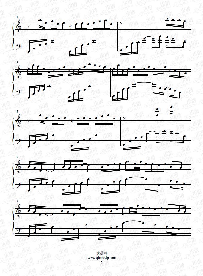 《China-Y》钢琴谱由求谱网制作，并提供《China-Y》钢琴曲在线试听，《China-Y》钢琴谱（五线谱）下载