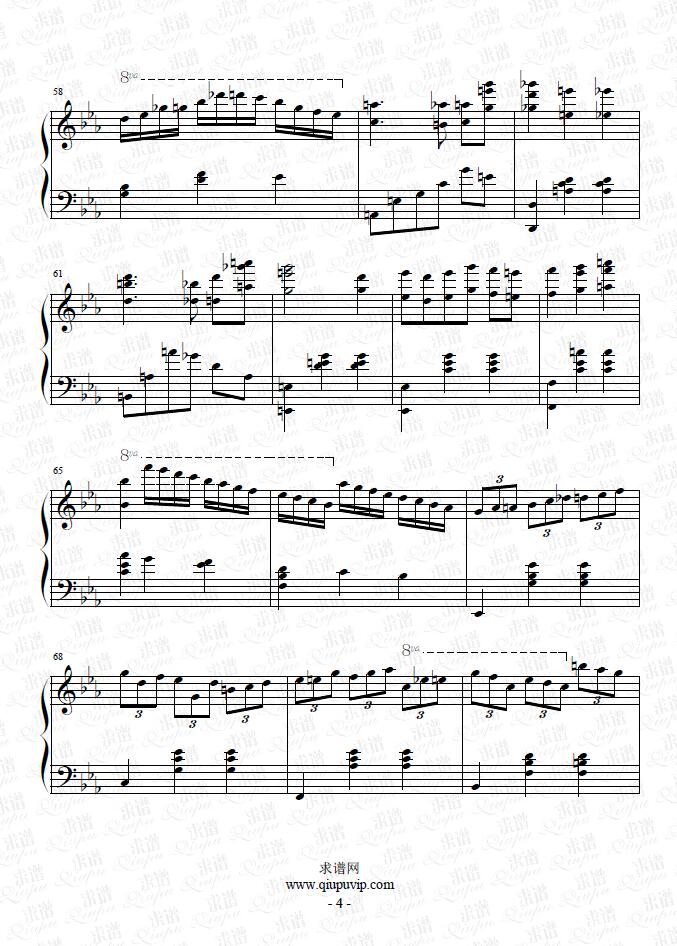 《Magic Waltz》钢琴谱由求谱网制作，并提供《Magic Waltz》钢琴曲在线试听，《Magic Waltz》钢琴谱（五线谱）下载