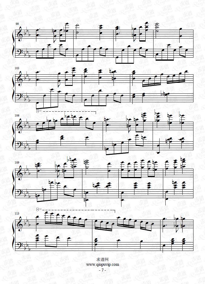 《Magic Waltz》钢琴谱由求谱网制作，并提供《Magic Waltz》钢琴曲在线试听，《Magic Waltz》钢琴谱（五线谱）下载