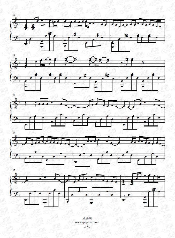 《relief》钢琴谱由求谱网制作，并提供《relief》钢琴曲在线试听，《relief》钢琴谱（五线谱）下载