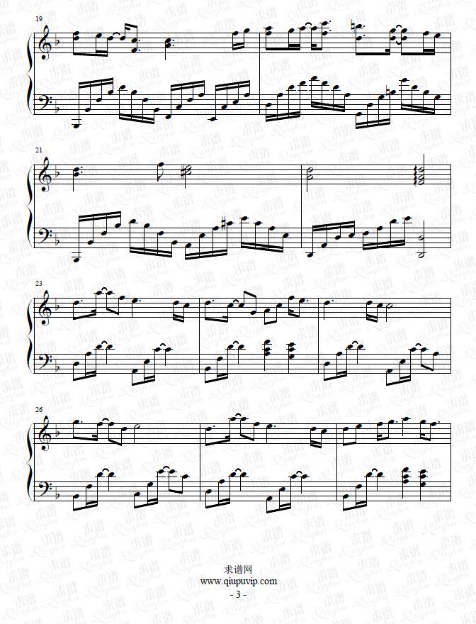 《闲云志》钢琴谱由求谱网制作，并提供《闲云志》钢琴曲在线试听，《闲云志》钢琴谱（五线谱）下载