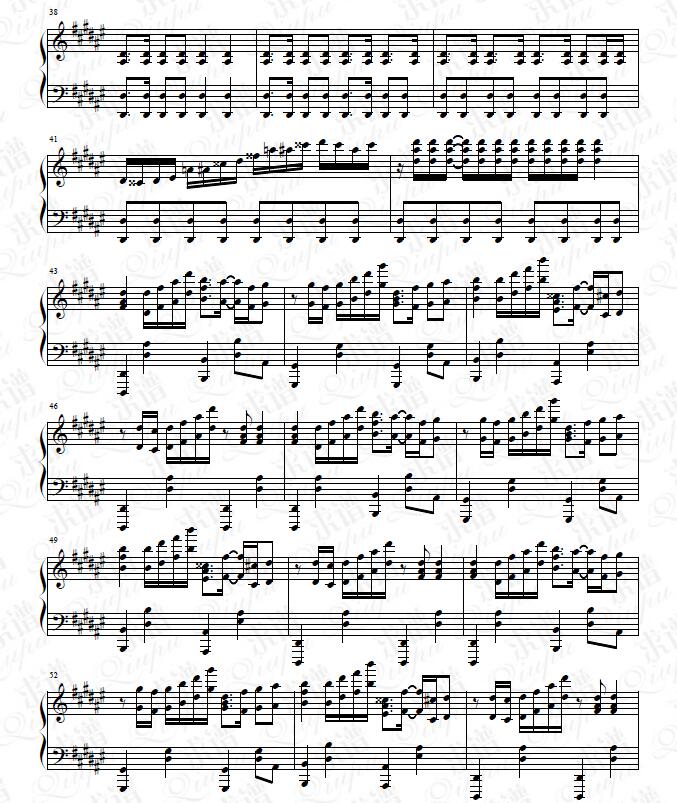 《Wombass》钢琴谱由求谱网制作，并提供《Wombass》钢琴曲在线试听，《Wombass》钢琴谱（五线谱）下载