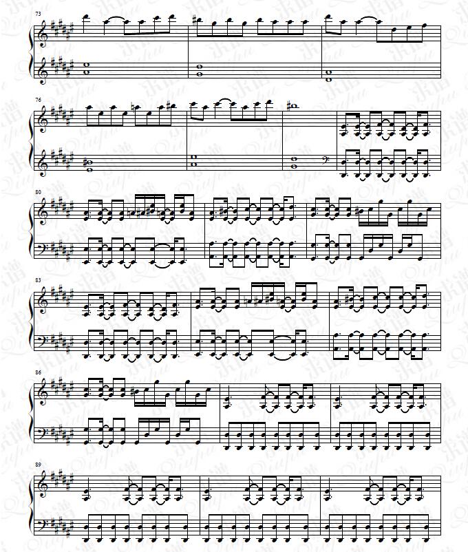 《Wombass》钢琴谱由求谱网制作，并提供《Wombass》钢琴曲在线试听，《Wombass》钢琴谱（五线谱）下载