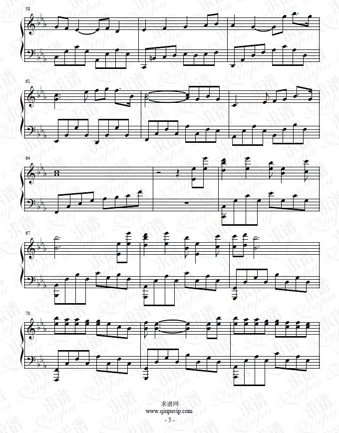 《κrOnё》钢琴谱由求谱网制作，并提供《κrOnё》钢琴曲在线试听，《κrOnё》钢琴谱（五线谱）下载