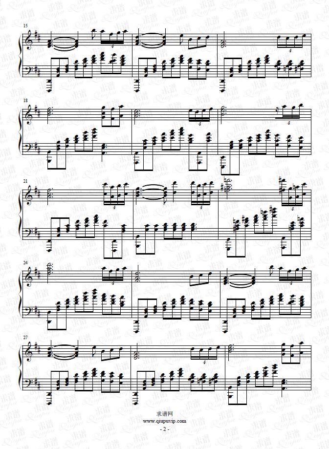 《帕格尼尼主题狂想曲》钢琴谱由求谱网制作，并提供《帕格尼尼主题狂想曲》钢琴曲在线试听，《帕格尼尼主题狂想曲》钢琴谱（五线谱）下载