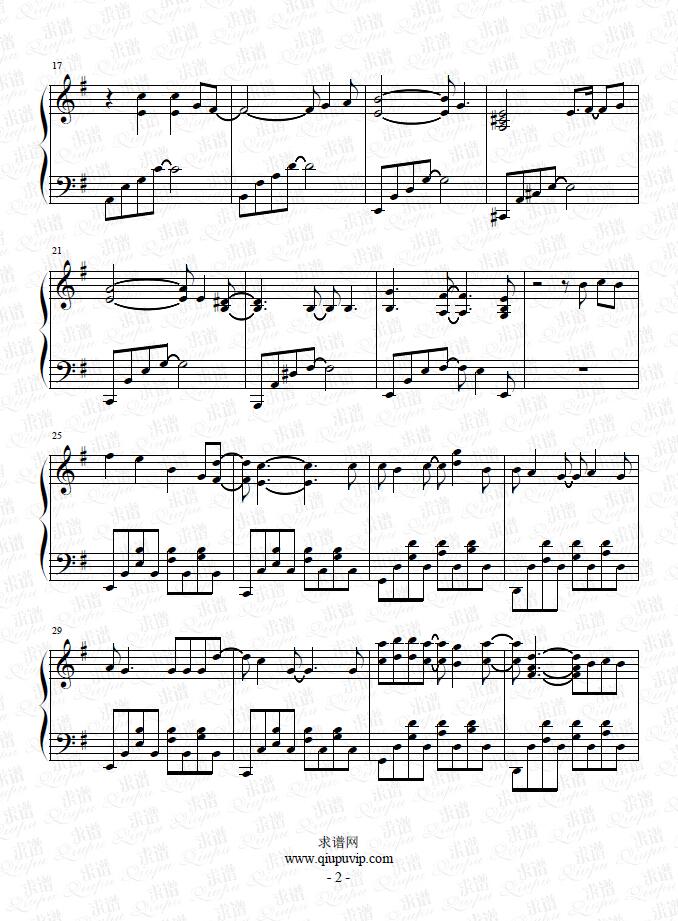《DAYBREAK’S BELL(破晓之钟）》钢琴谱由求谱网制作，并提供《DAYBREAK’S BELL(破晓之钟）》钢琴曲在线试听，《DAYBREAK’S BELL(破晓之钟）》钢琴谱（五线谱）下载