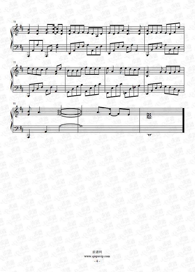 《苦瓜》钢琴谱由求谱网制作，并提供《苦瓜》钢琴曲在线试听，《苦瓜》钢琴谱（五线谱）下载