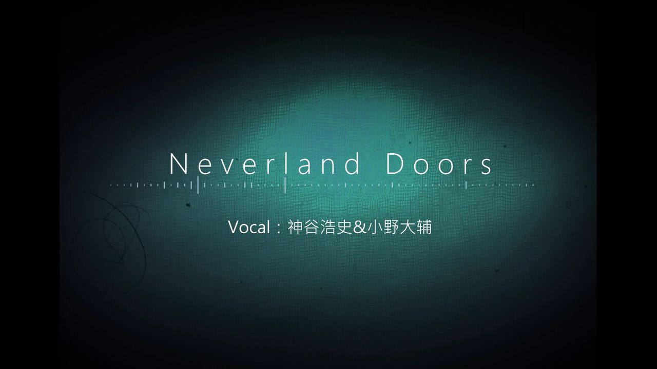 Neverland Doors_钢琴谱