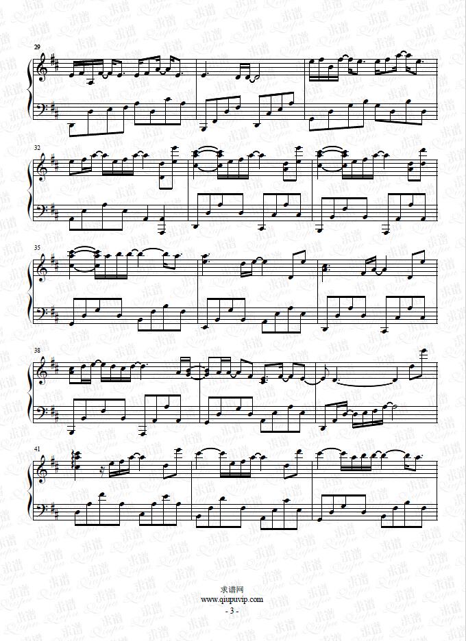 海里_罗之豪_钢琴谱_求谱网